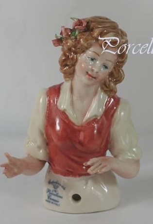 Buy 1970's Italian Capodimonte Bisque Doll / Pin Cushion Doll Online in India