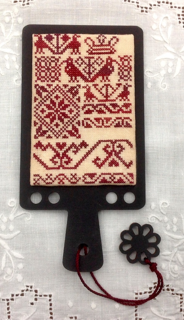 embroidered hornbook icelandic style