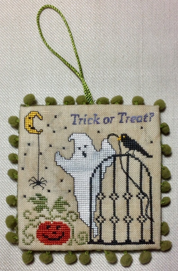 needlebook rebecca and pals halloween theme trick or treat ghost